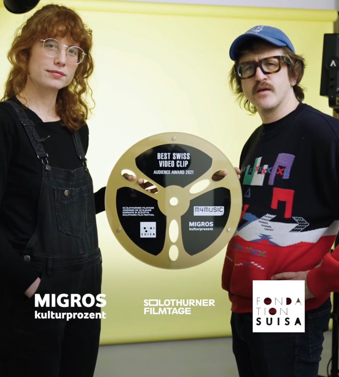 SkullFMradio's tweet photo. Félicitations à Bastien Bron de « My Name Is Fuzzy » pour sa victoire au festival @m4musicfestival !! 👏🏻 🎉 #m4music #bestswissvideoclip #mynameisfuzzy #dasplayground #victoire #neuchatel #musique #skullfm https://t.co/L8FPi2h0OV