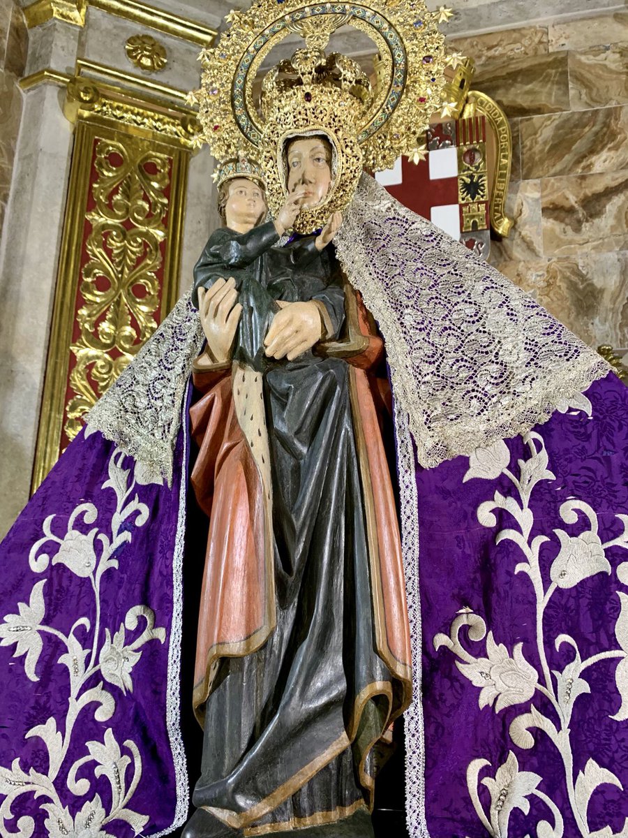 Hdad Virgen Del Mar Cuaresma Un Nuevo Tiempo Se Nos Presenta Una Nueva Oportunidad Para La Conversion La Stma Virgen Del Mar Luce En El Inicio De La Cuaresma