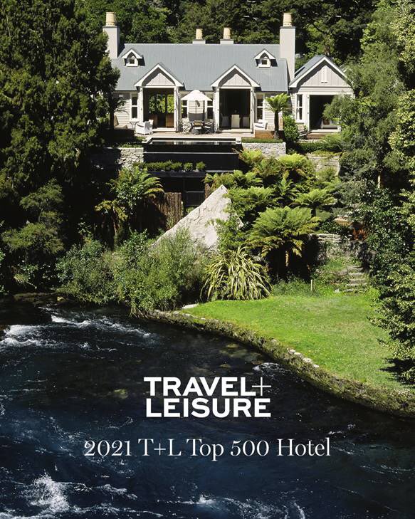 #HukaLodge is a @travelandleisure 2021 T+L 500 hotel! Big thanks to all who championed our retreat set on the banks of the ever-changing Waikato River in <a href="/PureNewZealand/">New Zealand 🇳🇿</a>. Keep the T+L 500 list in mind as you plan your next adventure, wherever – and whenever – it may be.