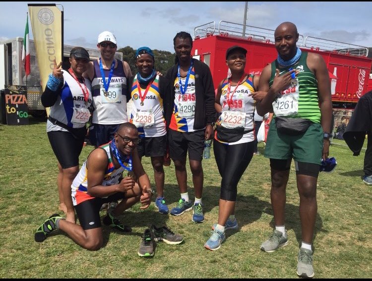 Then we all met  @runningmann100 (Such a nice guy)