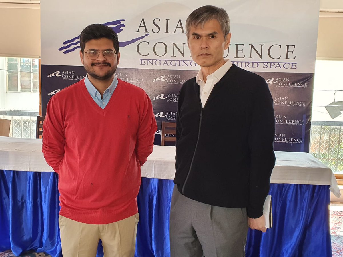 Alakh_99's tweet photo. Had the privilege of meeting Dr Katsuo MATSUMOTO, Chief Representative, #Japan International Cooperation Agency (JICA)-India @jica_direct @jica_direct_en at @AsianConfluence. Got insights on cooperation areas ideas where #IndiaJapan can work to bring #propersity to #NorthEast https://t.co/Nz85HRu7ou