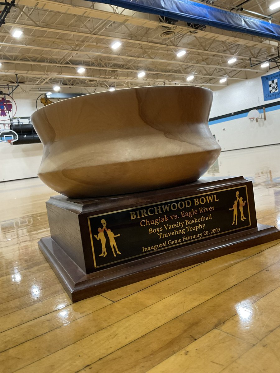 The Birchwood Bowl stays in Chugiak. #mustangs #bebetter