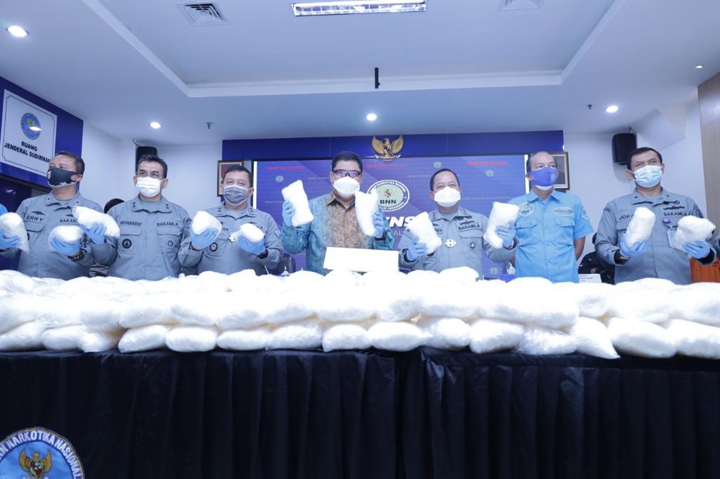 INFOBNN's tweet photo. BNN Gagalkan Peredaran 466,19 Kg Sabu https://t.co/Rmklq7qRXH https://t.co/qQjdap8F4a