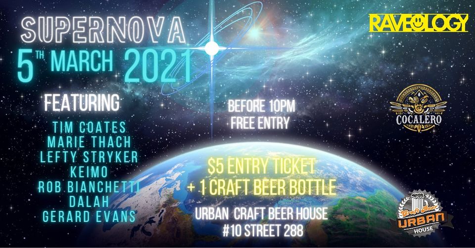 Supernova - Supernova <a href="/Urban/">Urban</a> Beer House BKK 05/03/21 is.gd/y9i8dQ -