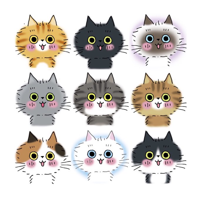 むぎわら猫のtwitterイラスト検索結果