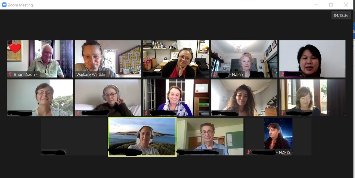 indigenouspsych's tweet photo. For the first time since it was established 50+ years ago, the New Zealand Psychological Society's Executive has a majority of Indigenous Māori members. @NZPsS Equity in action @BrianBoruNZ https://t.co/9Dbsh0ZRH4