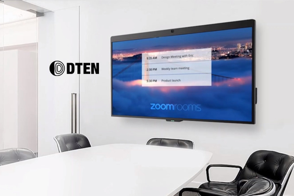 <a href="/DTEN_Global/">DTEN</a> devices voor @zoom_us Rooms kunnen worden uitgenodigd voor vergaderingen met de volgende vergaderplatforms: <a href="/MicrosoftTeams/">Microsoft Teams</a>, <a href="/SkypeBusiness/">Skype for Business</a>, <a href="/Webex/">Webex</a>, <a href="/GoToMeeting/">GoToMeeting</a>, <a href="/GoogleHangouts/">GoogleHangouts</a>, @BlueJeansNet. Wilt u meer weten neem dan contact met ons op via verkoop@vandomburg.nu!