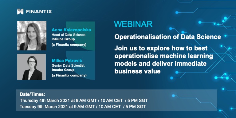 Operationalisation should be front and centre of your AI strategy. Our #webinar on 4th March gives you the lowdown on why and how. Register today. #DataScience #WealthTech hubs.li/H0Gw2z_0