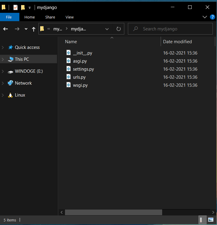 and more files inside that folder...
