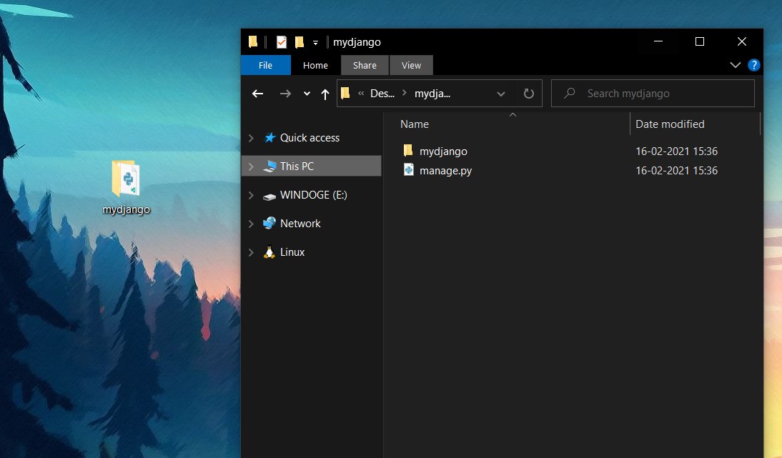 It generates a file and a folder within that folder.