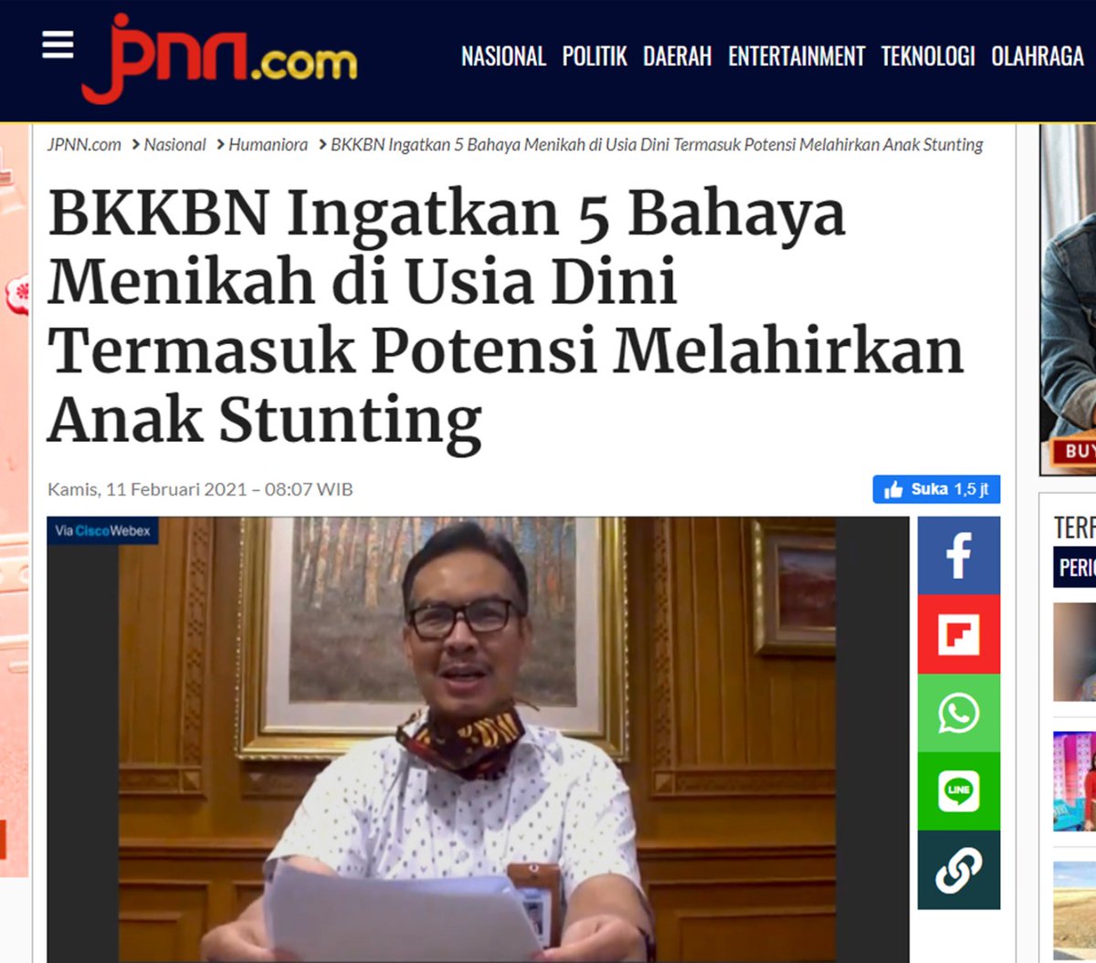 mika1saja's tweet photo. Buat yg jomblo ada saran apa pak?

#IndonesiaCegahStunting https://t.co/JFw7SHcw9A