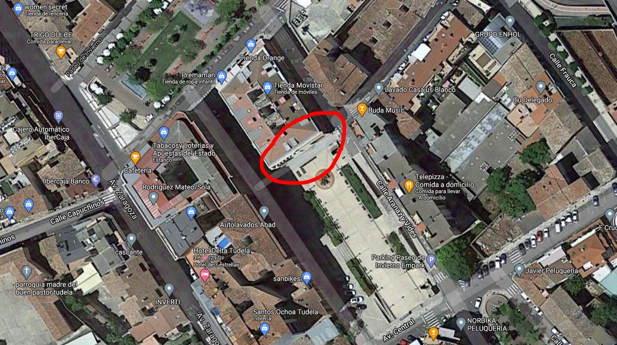 PMTudela's tweet photo. Desde ayer día 1⃣6⃣ el servicio de urgencias del Centro de Salud #Tudela Este prestará el servicio en la calle Aranaz y Vides, habilitándose una zona para estacionamiento EXCLUSIVO de 🚘de este servicio https://t.co/sMkvSx5kLb