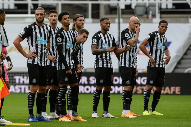 Newcastle United fans and myself thought that could of been achieved and was a very realistic goal to be done , especially with the players we managed to add to the squad.Yet here we are sinking ( in my opinion ) a relegation battle. ( 2 )