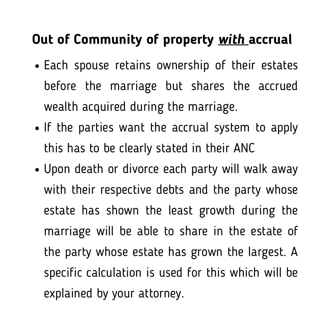 This is a reminder to get your marriage contracts drafted BEFORE your lobola negotiations. We don’t want any misunderstandings about whether or not you’re married in or out of community of property in future.