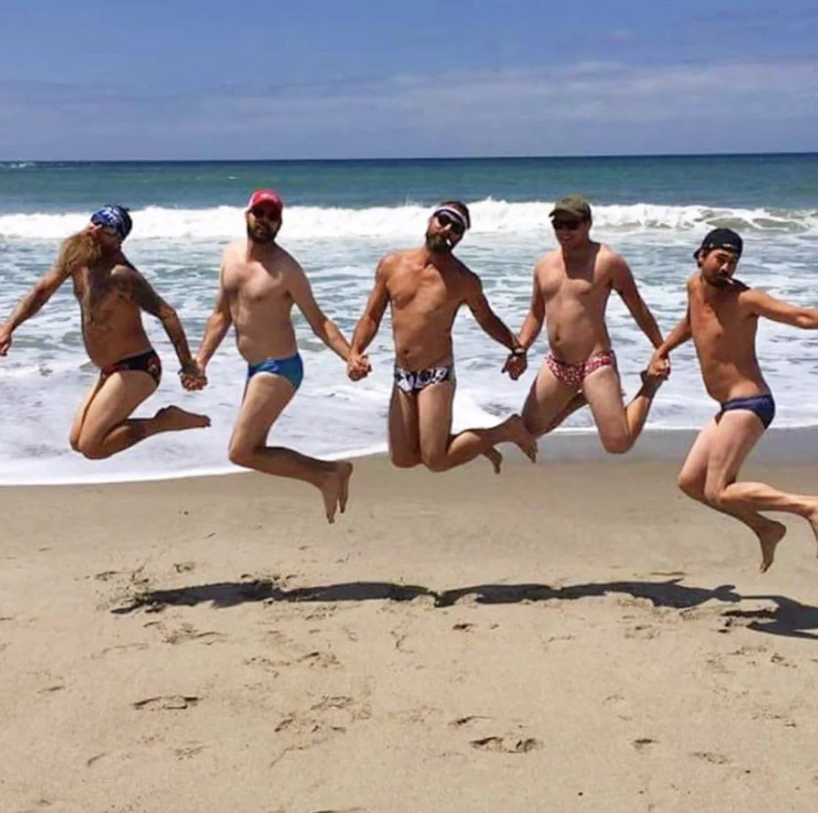 ゴツいおっさんたちが？女子のインスタを真似してみたwww