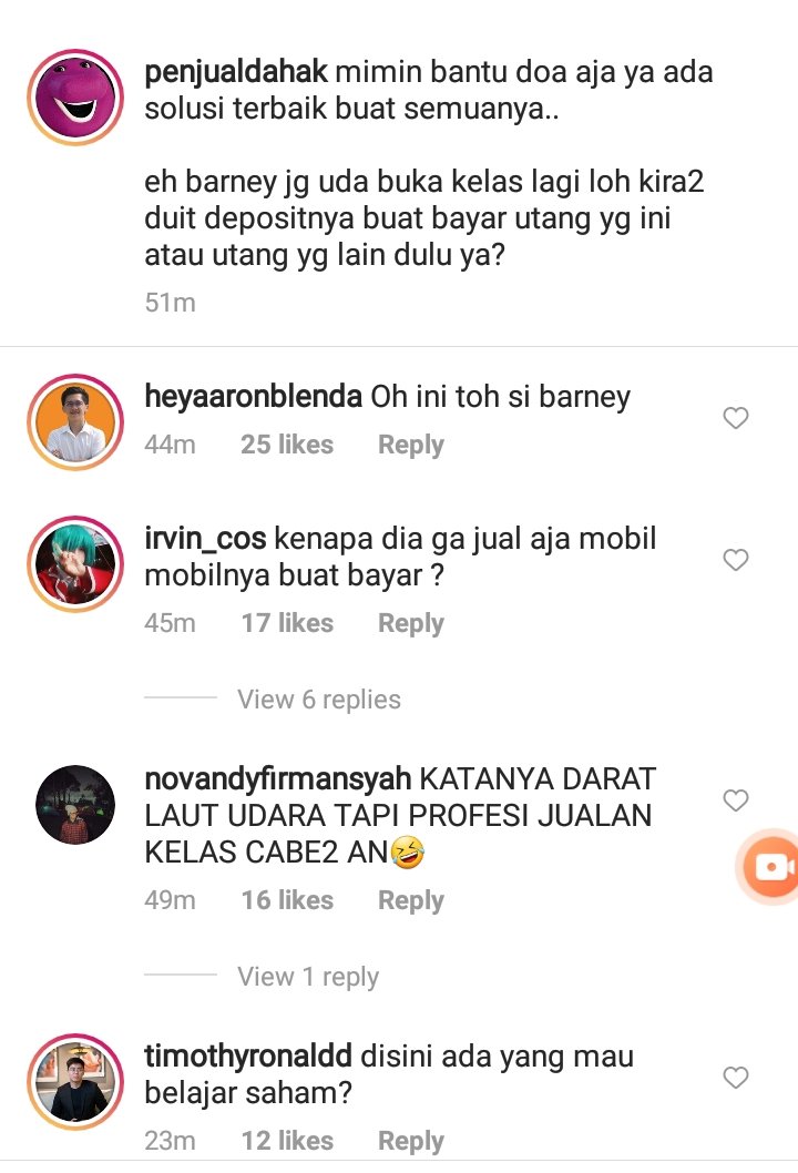 hiroge88's tweet photo. @trickyinvestor Ig penjual dahak (yg ngebahas fake mentor RR) https://t.co/jMg5MndYuH