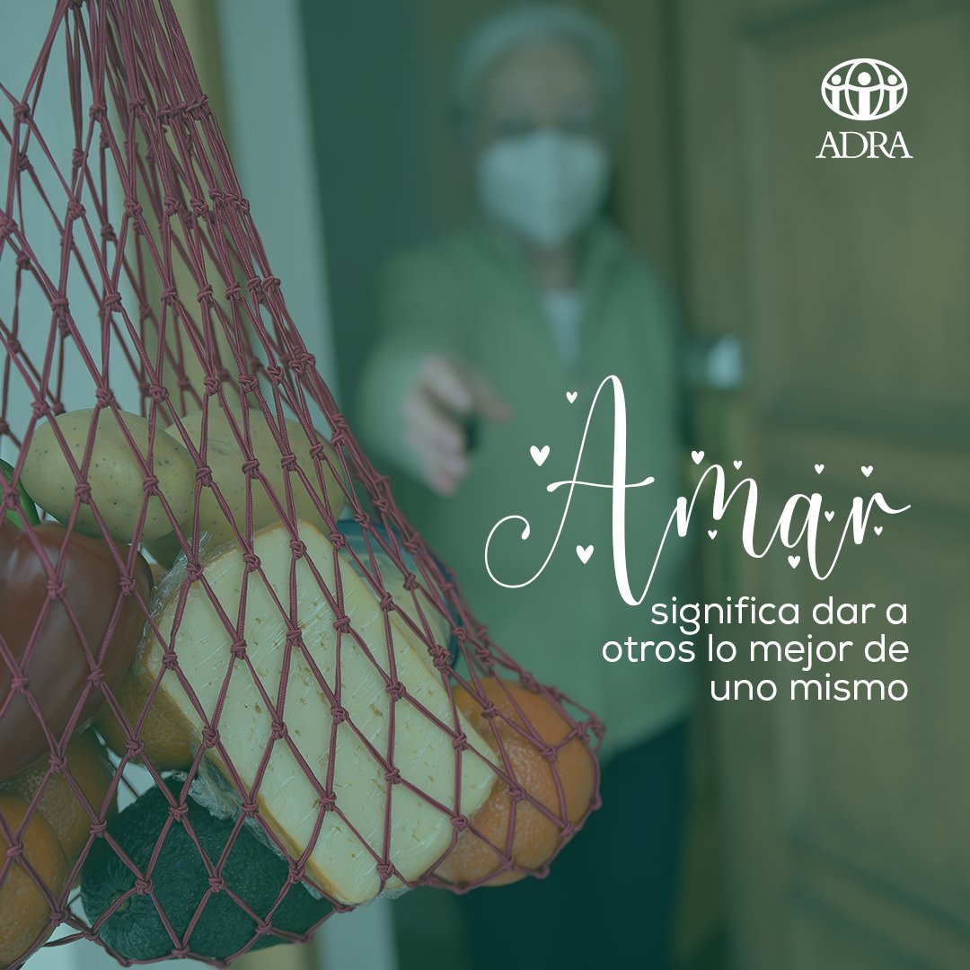 🍲🍞🎒A menos que el amor de Dios se refleje en nuestra vida, nuestra dadivosidad no reflejará el amor de Dios.💚
El #amor que Dios nos imparte, a su vez nos inspira a amar, y en verdad es el motivo supremo para #dar. 🤗🤝 #adrasudamerica #justicia #compasion #valentinesday