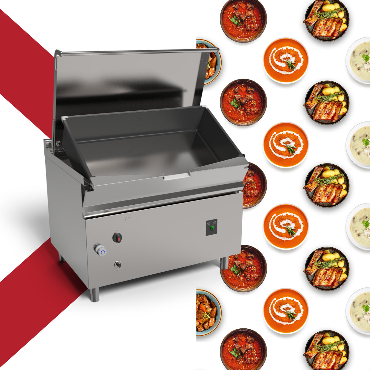 Firex_official's tweet photo. EN
Do you wish to cook large quantities with ease and without stress?

Try EasyBratt, the professional bratt pan where, flexibility and simplicity find the correct balance.

Learn more about it: https://t.co/zJClUhVF7n

#ShareTheTaste #QualityInQuantity #foodprocess #easybratt https://t.co/DYb0tI8Phu