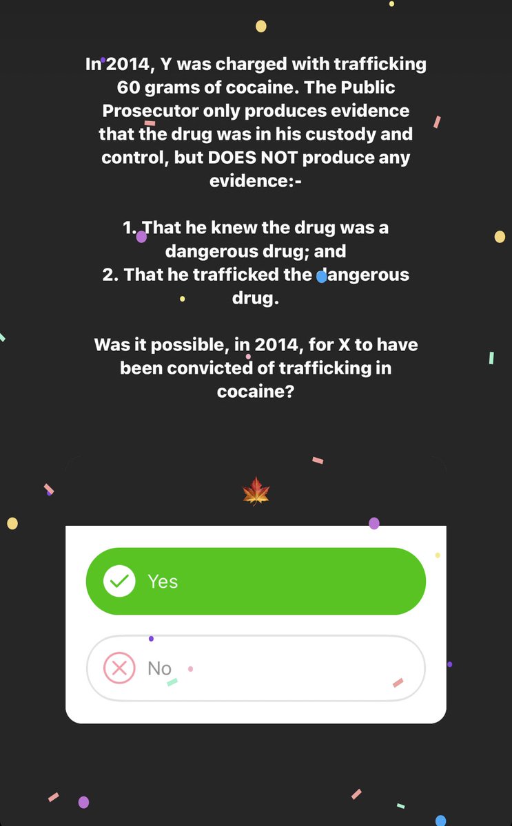 A thread for the criminal law trivia questions and answers I’ve posted on another platform. Hopefully there are some who find this useful and interesting 