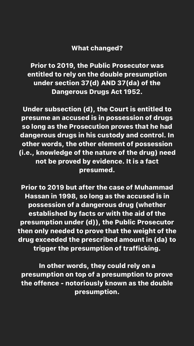 A thread for the criminal law trivia questions and answers I’ve posted on another platform. Hopefully there are some who find this useful and interesting 
