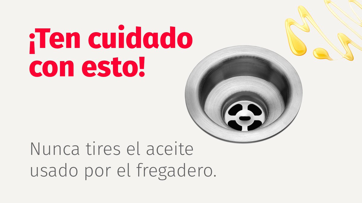 verisure_esp's tweet photo. Con cada pequeño gesto puedes generar un gran cambio y proteger el medio ambiente. ¿Sabías que 1 litro de aceite puede contaminar hasta 1.000 litros de agua? ¡Recíclalo llevándolo a un punto limpio! #Econsejo #MedioAmbiente https://t.co/TV9wPXLPdn