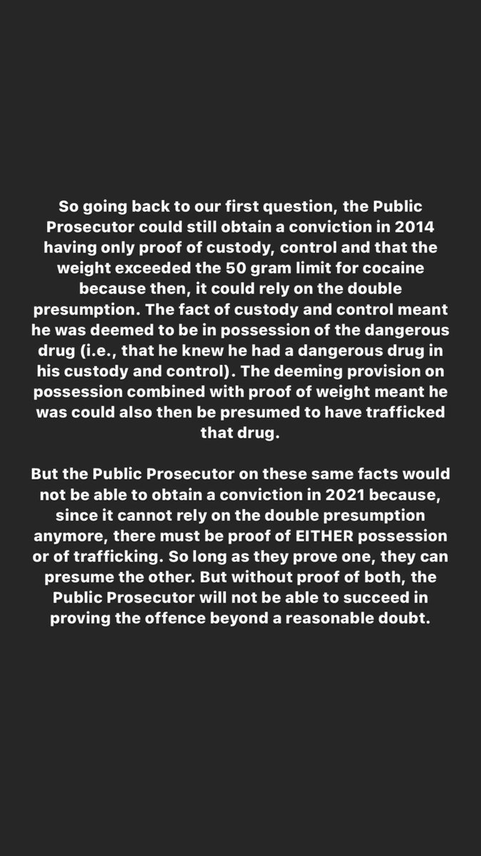 A thread for the criminal law trivia questions and answers I’ve posted on another platform. Hopefully there are some who find this useful and interesting 