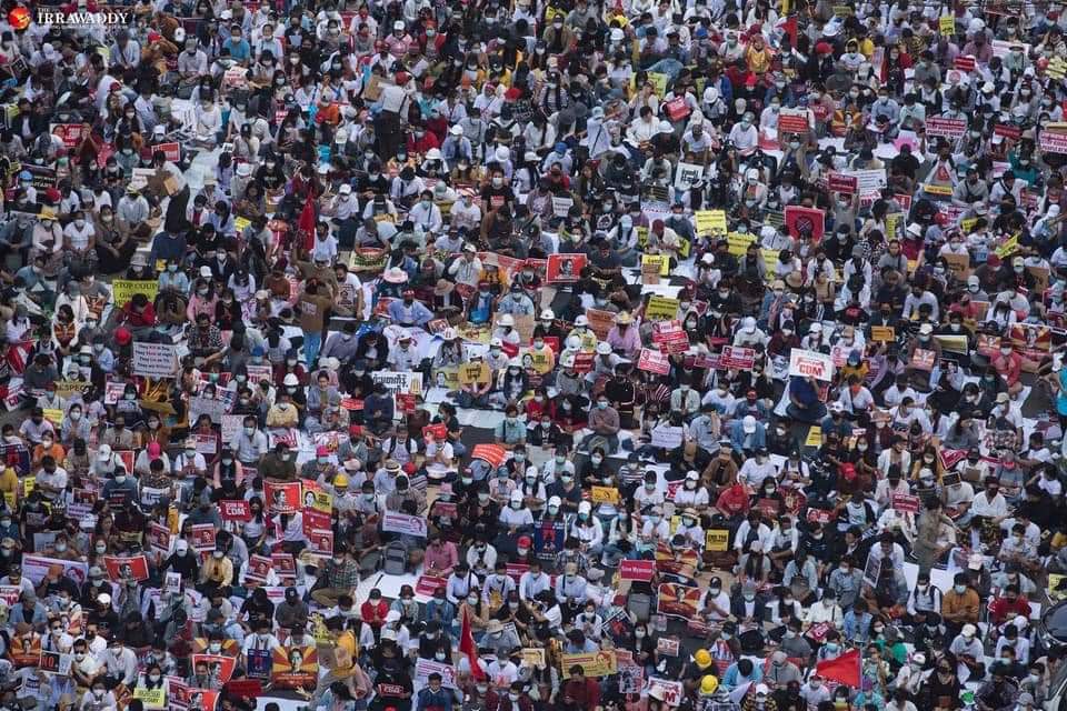 MYANMAR NEEDS DEMOCRACY

All the generation in Myanmar know what we faced and lost in 30 years of military misrule. We can't let that happen again. So, we fight together for our future and next generation. Unity is strength.
#Feb17Coup
#WhatsHappeningInMyanmar