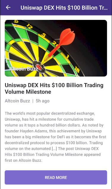 News section ready and will be available very soon
#CryptocurrencyNews #cryptocurrency #CryptoNews #crypto   

bit.ly/3kEmiEH