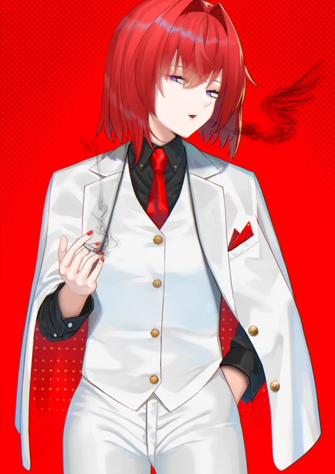 Cigarette  Girl

#絵ンジュ 