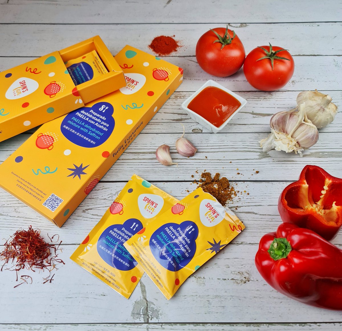 ¿Puede apetecer más un arroz cuando llega el fin de semana?😋
Nosotras no nos podemos resistir a este plato y elegimos arroz sea de lo que sea, de vegetales, de carne, pescado...y con <a href="/SpainsFUN1/">Spain's FUN</a> y su preparado deshidratado puedes darle todo el sabor a tu paella.