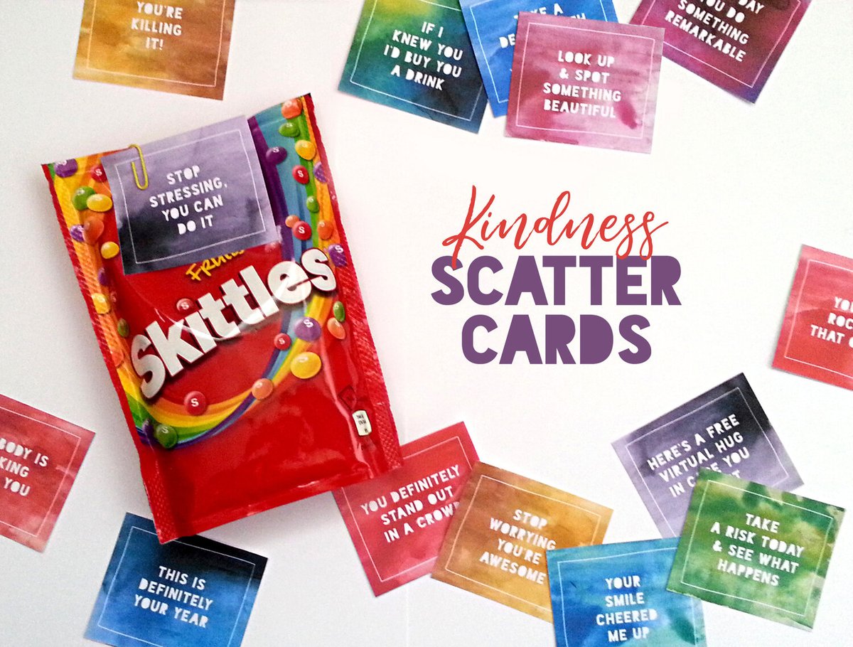 XmasGamesShop's tweet photo. It's #RandomActsofKindnessDay today! 

Download our FREE #Kindness Scatter Cards and share the love 💕

https://t.co/S14lmelMCm

#raok #actsofkindness #freebies #kindnessday #free #cards https://t.co/jo53TdDNlH