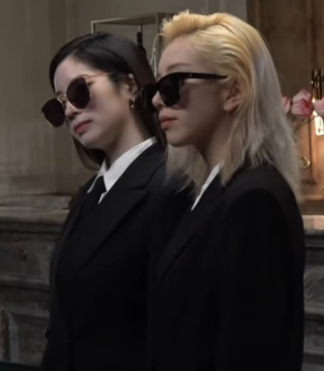 hiMoMotamus's tweet photo. cy: "she the princess we protecting???"

head security: "yes"

cy: "bro.."

dh: "bro.." https://t.co/Z0KqUQak1z