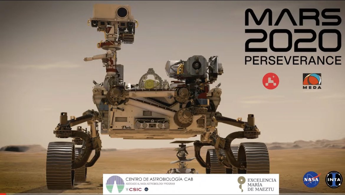El #CAB llegará mañana a #Marte por tercera vez con la estación medioambiental #MEDA a bordo del rover <a href="/NASAPersevere/">ARCHIVED - NASA's Perseverance Mars Rover</a>. Viviremos el aterrizaje en directo a través de nuestro canal de YouTube. Comenzaremos a las 21:00h.
¡Os esperamos!
➡️ m.youtube.com/channel/UCGtfL…