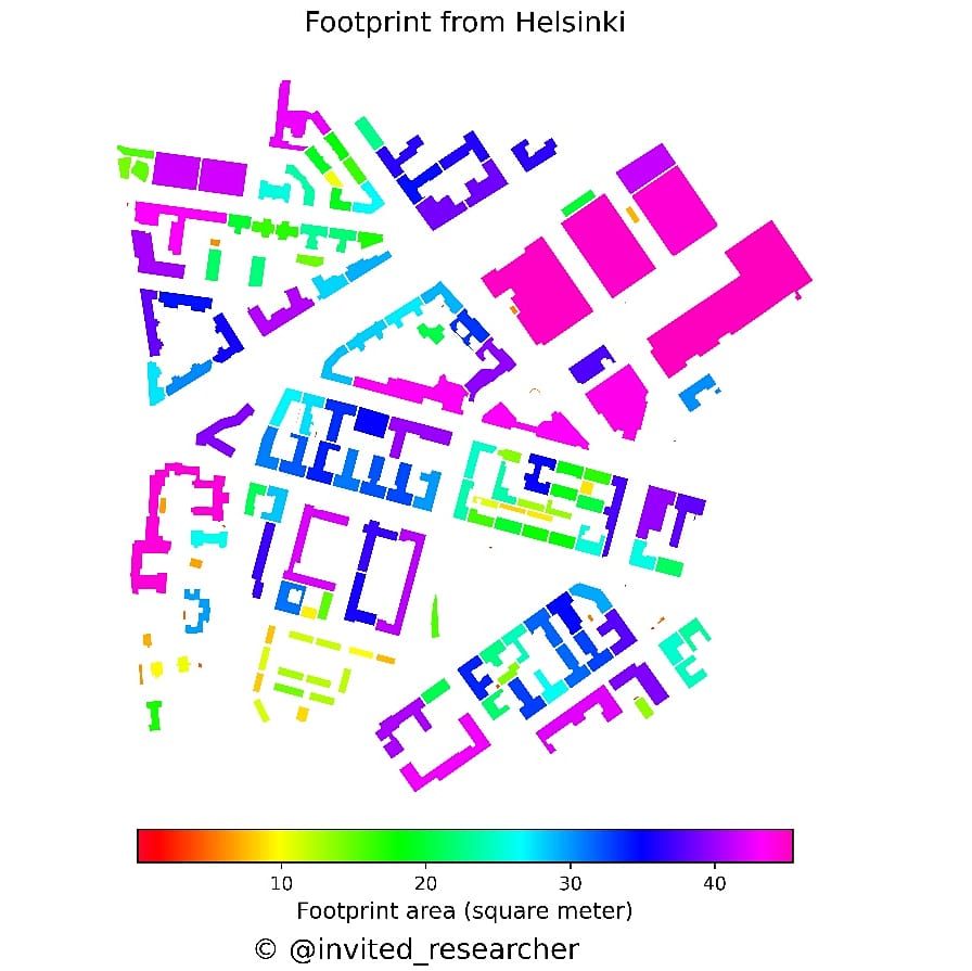 PauloncRs's tweet photo. .Footprint from Helsinki #osmnx #geodata #spatialanalysis #invitedesearcher IG @invited_researcher #Python
#pysal #geodata https://t.co/k040JewEAn