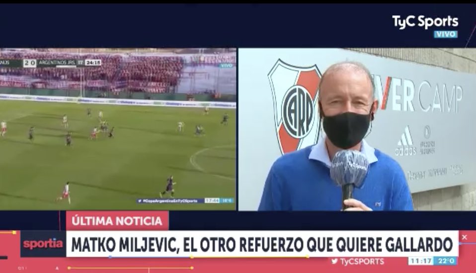 🔺El nombre que SOLO conoce Gallardo ➡️ Matko Miljevic ➖Se quedará libre de Argentinos Juniors y River comenzó a negociar por él 👀👀