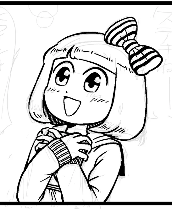 かわいく描けた。 