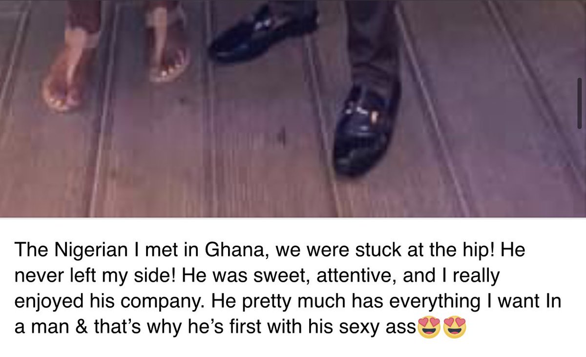 This is the crazies thread I have ever seen in my life. This woman gave a shoutout on Facebook to all her lovers, during Vals. Wild 