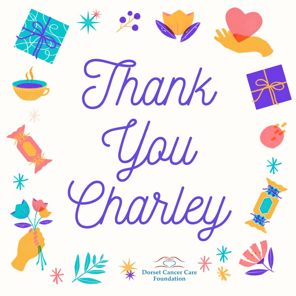 A huge thank you to Charley Way for the amazing £1,000 that he raised for us through his birthday fundraiser!