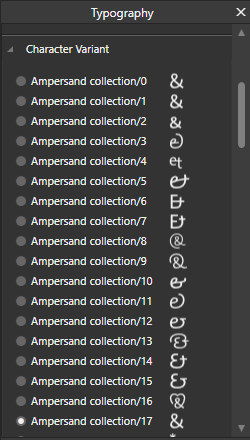Lucas de Groot (@fontfabrik) on Twitter photo Dear devil in hell, why on earth do programmers start counting at zero? In the picture: /17 is a duplicate of /0. Otherwise a good start of support for the OpenType feature Character Variations in #affinitydesigner (working on <a href="/LucasFonts/">Lucas Font</a> #TheSans next version). Dear devil in hell, why on earth do programmers start counting at zero? In the picture: /17 is a duplicate of /0. Otherwise a good start of support for the OpenType feature Character Variations in #affinitydesigner (working on <a href="/LucasFonts/">Lucas Font</a> #TheSans next version).