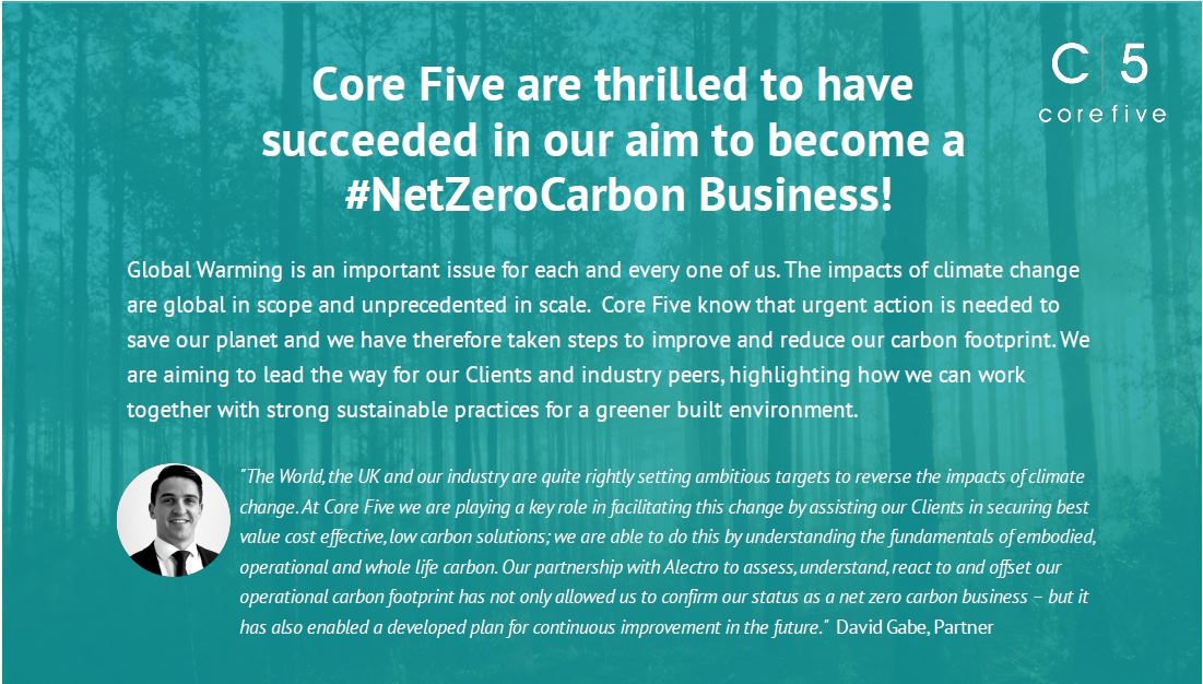 Core Five are thrilled to have succeeded in our aim to become a #NetZeroCarbon Business!

Click here to find out more: corefive.co.uk/core-five-are-…