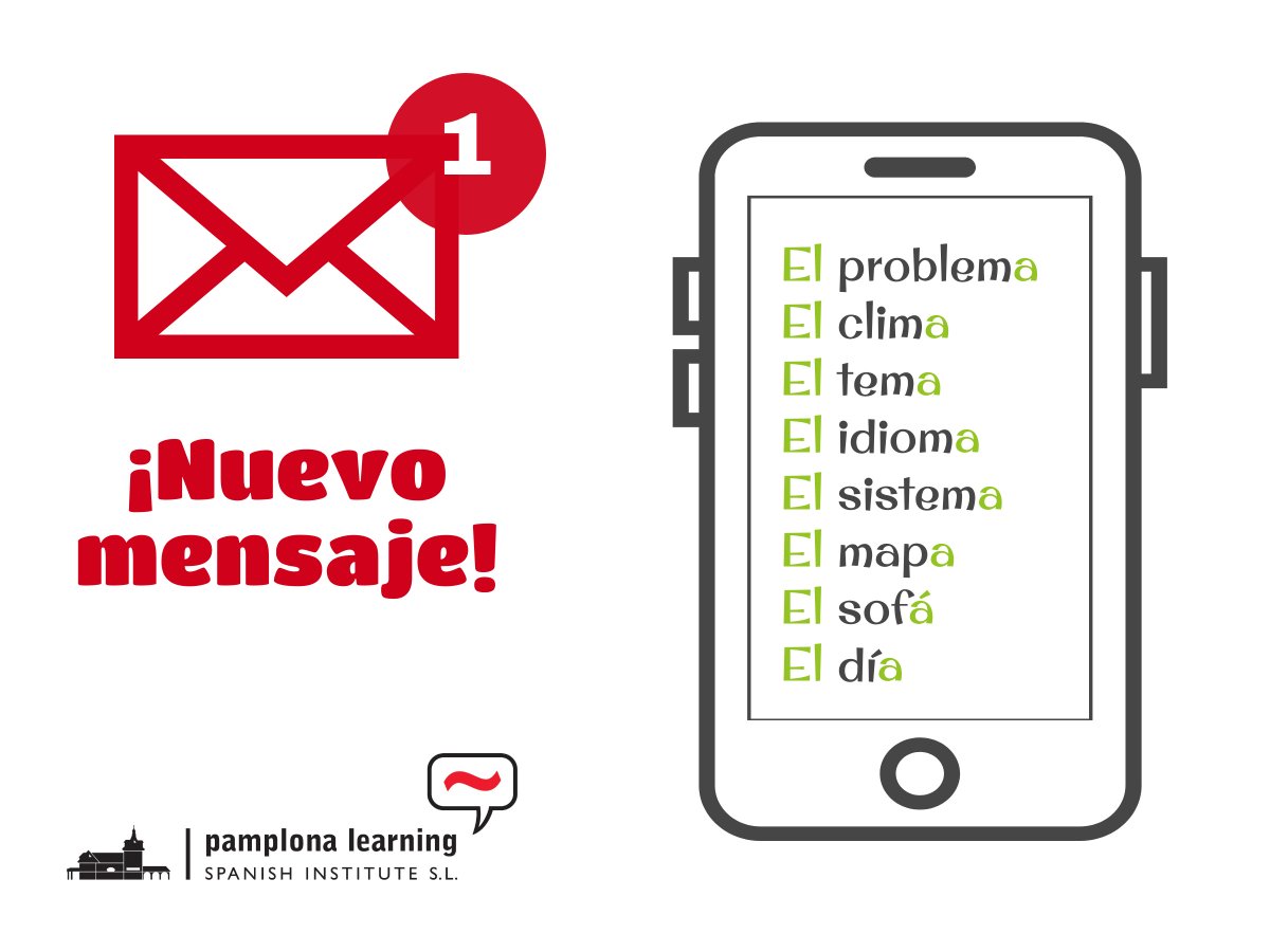 ⚠Atención: algunas palabras terminan en -a, pero son masculinas. ¿Conoces alguna más? 🤔
.
.
#spanish #spanishlessons #spanishlanguage #español #gramáticaespañol