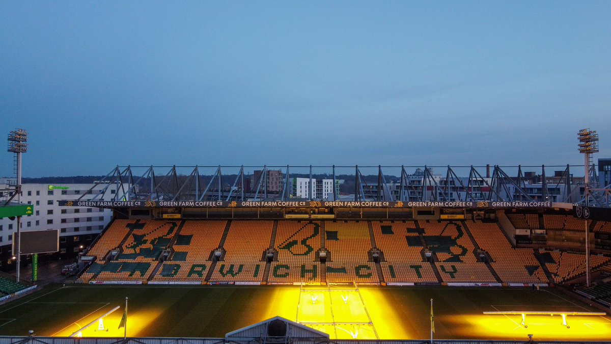 TalkNorwichCity's tweet photo. One day when the COVID’s done, we’ll be back at Carrow Road... 💛🏟 

📸 @arran_watt1

#NCFC https://t.co/uHXYHEIdU9