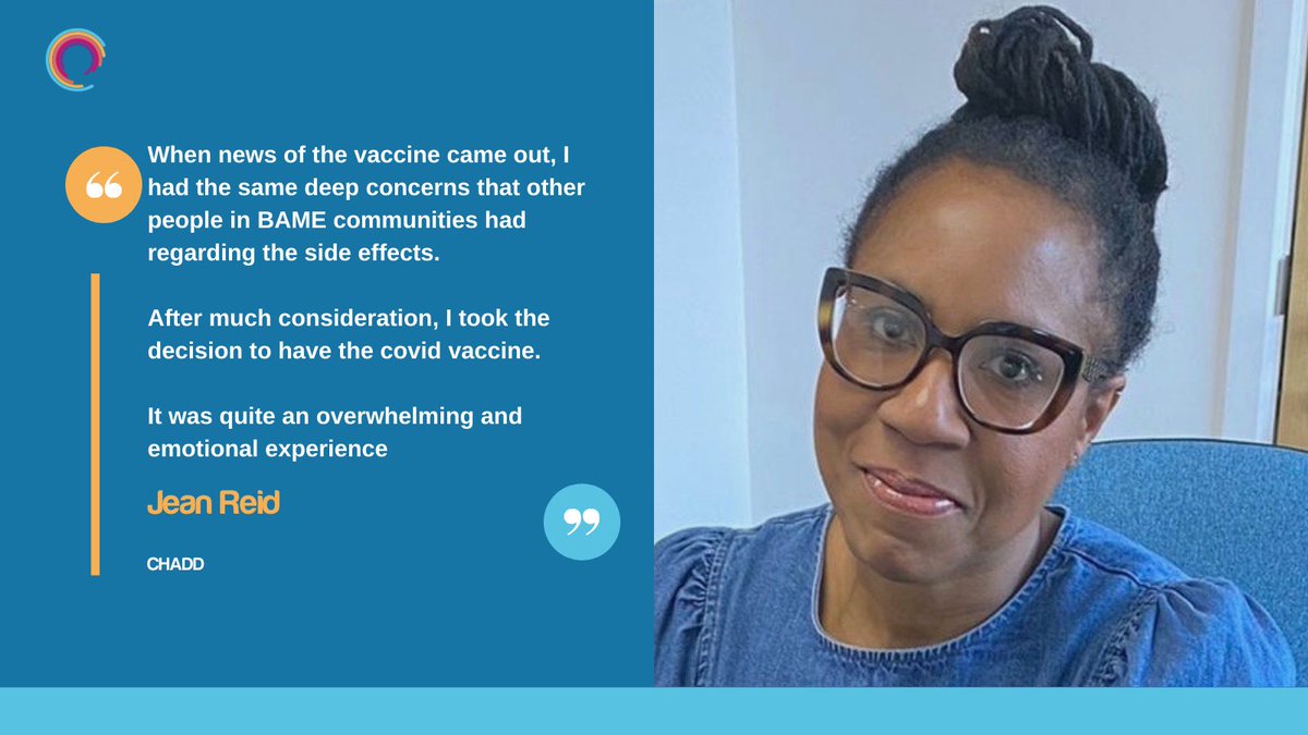 CHADD1979's tweet photo. Our Head of Supported Housing @Jeanv68  reflects on getting the #COVIDVaccination  #TakeTheVaccine 

https://t.co/Kk3CtOcfi8 https://t.co/Sa0uLVLx8P
