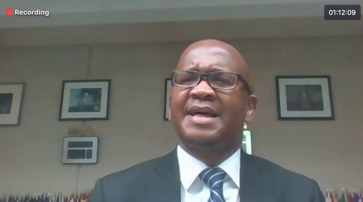 WFUNA's tweet photo. @SAMissionNY "We have worked to promote a closer relationship between the African Union and UN", #UNSCExit https://t.co/lGMvCVWU5o