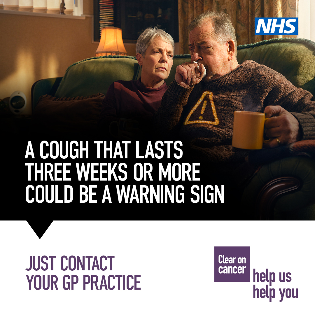 BTOG (@btogorg) on Twitter photo We're supporting the #HelpUsHelpYou campaign. If you have a cough that lasts longer than three weeks, contact your GP. #ClearOnCancer #lungcancer <a href="/NHSEngland/">NHS England</a> @PHE_uk We're supporting the #HelpUsHelpYou campaign. If you have a cough that lasts longer than three weeks, contact your GP. #ClearOnCancer #lungcancer <a href="/NHSEngland/">NHS England</a> @PHE_uk