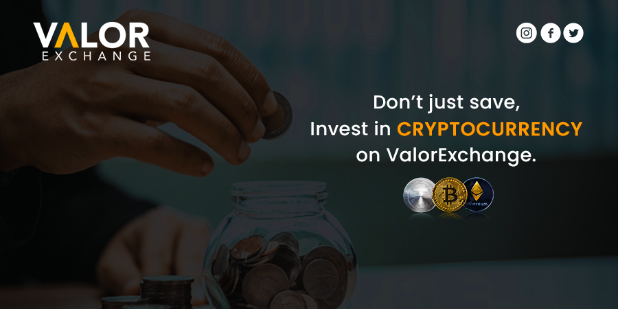 Valorexchange's tweet photo. The time is now to invest in cryptocurrency.

#Moneywednesday  #cryptocurrency #valorexchange #p2pbidding #Bitcoin https://t.co/QuDfdN7NRi