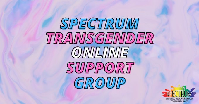 our_SPECTRUM's tweet image. The transgender peer support group is tomorrow starting at 7PM. 🥰

Click the link for further details: 
fb.me/e/1dKb73V7f