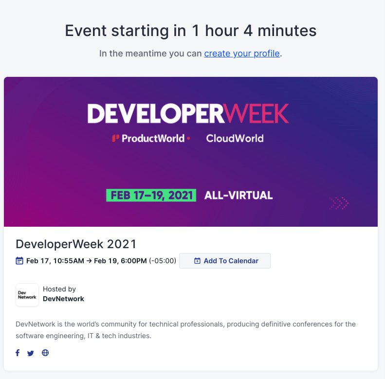 tweetermarc's tweet photo. Excited for the first conference I have been able to attend in a while! @DeveloperWeek https://t.co/PFMxEBOrRf