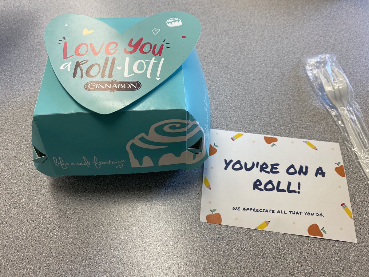 MsKraljevic's tweet photo. This morning is starting to turn around! Thanks to Emerson Sunshine and @JSuchyEmerson for the yummy treat! @EmersonD100 https://t.co/qLwr2b5P0S