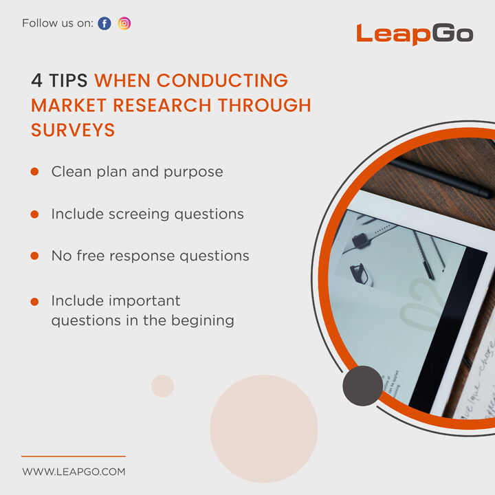 LeapGo's tweet photo. Market surveys are influential in understanding where to test new products or services. It provides marketers a platform to analyze the scope of success of upcoming products and make changes in strategizing the product according to the feedback they receive. 💯
.
.
.
#leapgo https://t.co/pZoZP6kgjX